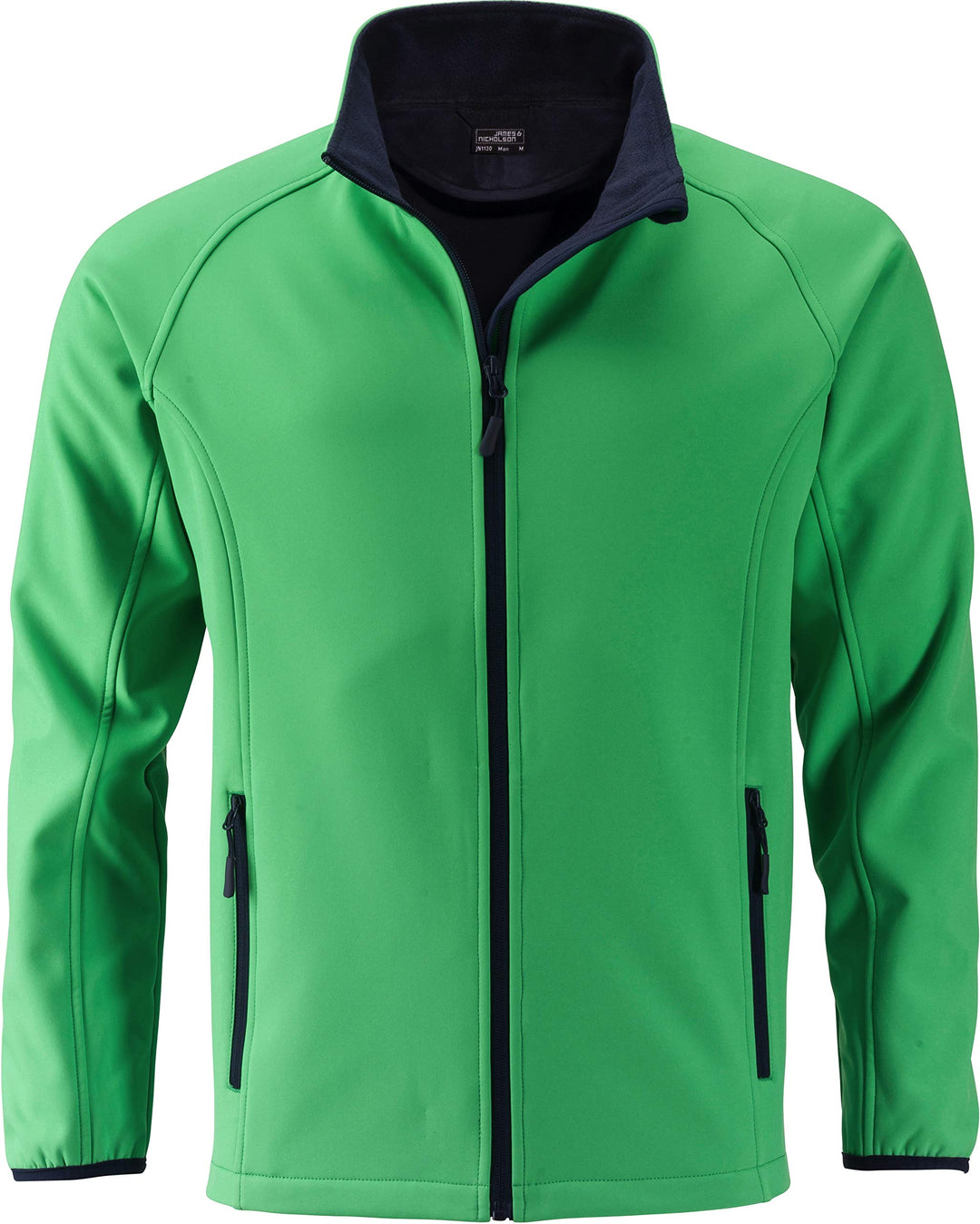 James & Nicholson Herren Raglan Softshelljacke - Klassische Softshelljacke mit Microfleece Innenfutt