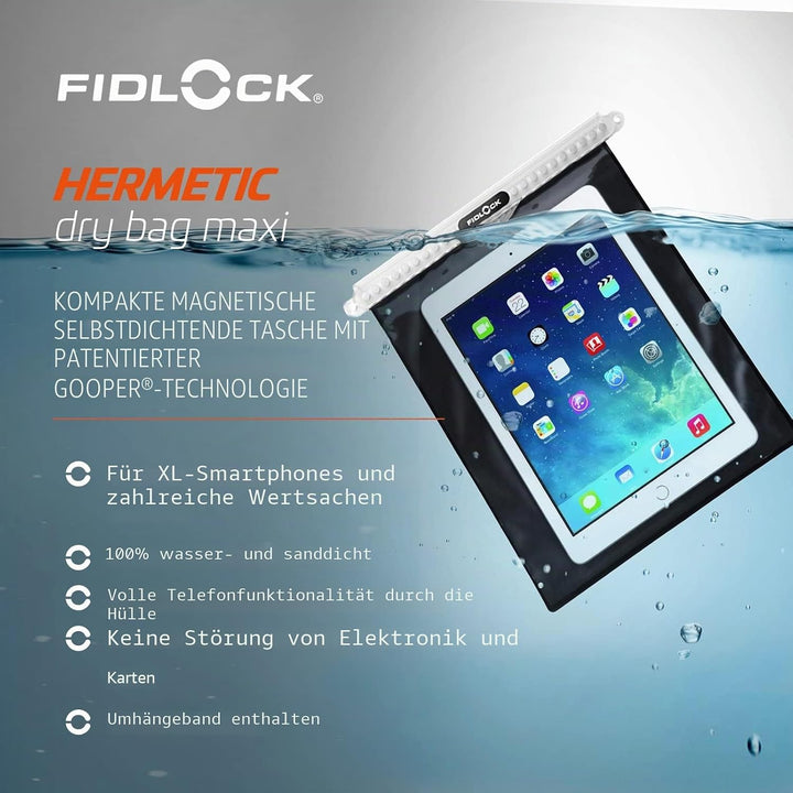 Fidlock Hermetic Drybag, Maxi, transparent/transparent maxi Transparent/Transparent, maxi Transparen
