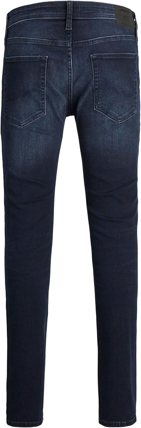 JACK & JONES Herren Skinny Jeans 27W / 32L Blue Denim, 27W / 32L Blue Denim