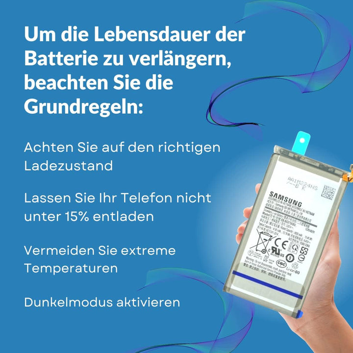 INNCOMM Original Akku für Samsung Galaxy S10+ SM-G975 Original OEM - 4100 mAh Lithium-Ionen-Batterie