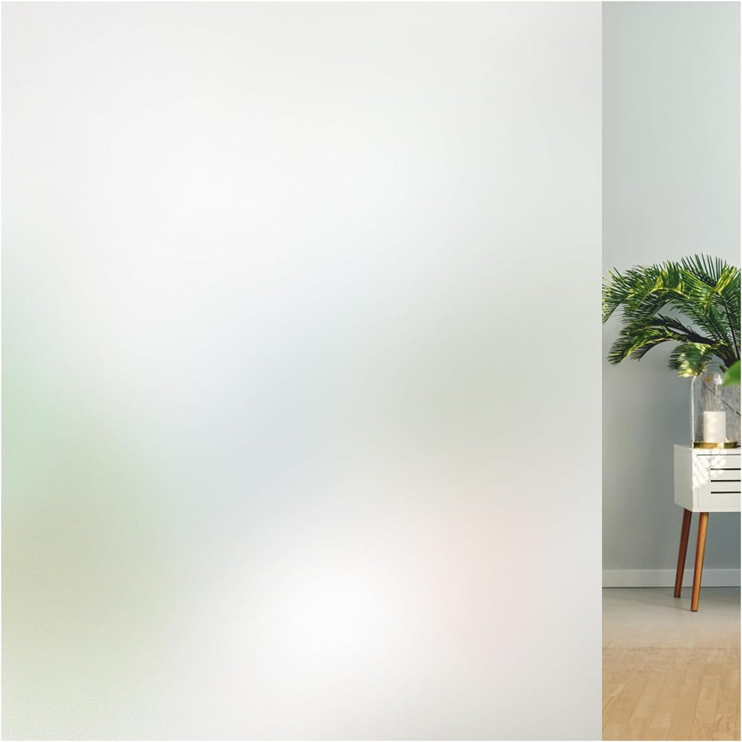 Lifetree Fensterfolie Blickdicht: Milchglasfolie Selbstklebend Fenster Sichtschutzfolie Blickdicht A