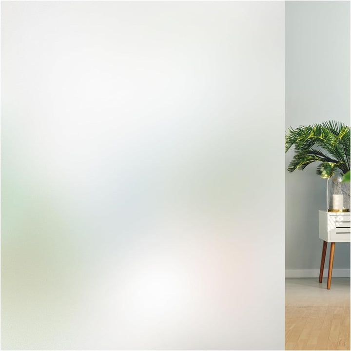 Lifetree Fensterfolie Blickdicht: Milchglasfolie Selbstklebend Fenster Sichtschutzfolie Blickdicht A