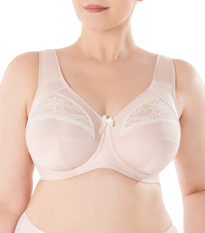 Bequemer BH Damen mit Bügel - Weicher Feuchtigkeitsregulierender - Stützender Komfort BH Damen 75F H