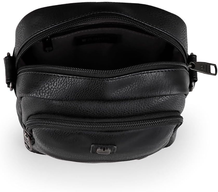 Gabol Herren Umhängetasche Umhängetasche (1er Pack) Einheitsgrösse Schwarz / Weiss, Einheitsgrösse S