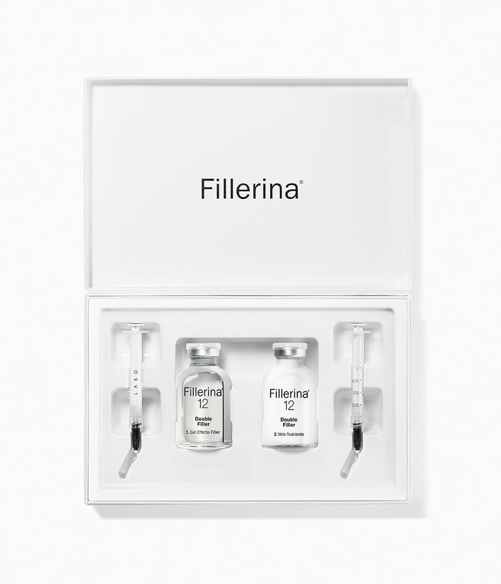 Labo Fillerina 12 Double Filler Intensive Gesichtsbehandlung Remulpting Gel + Nourishing Veil Grade