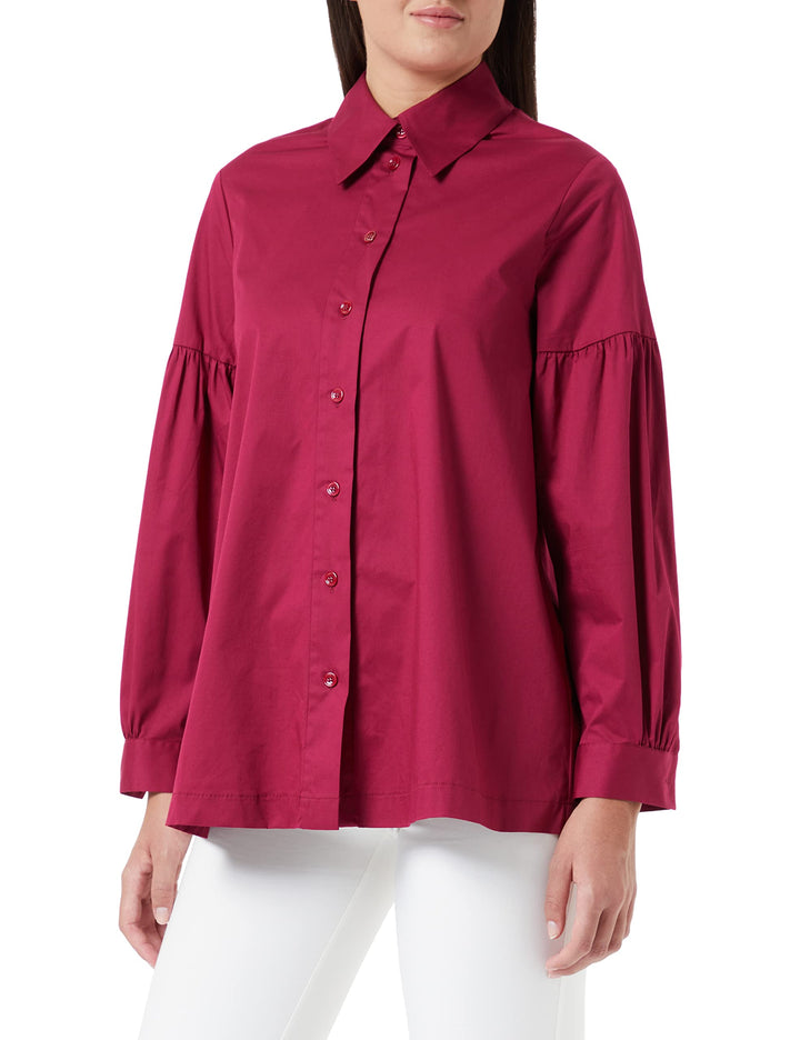 Seidensticker Damen Bluse - Fashion Bluse - Regular Fit - tailliert- Stretch - Hemd Blusen Kragen -
