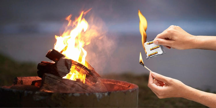 Burner Firestarter Combi Anzünder 500 Stück geruchslos für Grill, Kamin, Ofen und Kamine, 500 Beutel