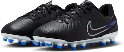 Nike Unisex Kinder Legend 10 Academy Ic Fussballschuh 35 EU Black Chrome Hyper Royal, 35 EU Black Ch