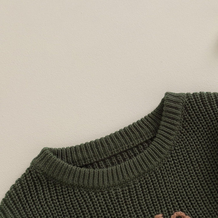 L&ieserram Baby Jungen Gestrickt Pullover Jumper Neugeborenen Kinder Langarm Strickpullover Pulli Kl
