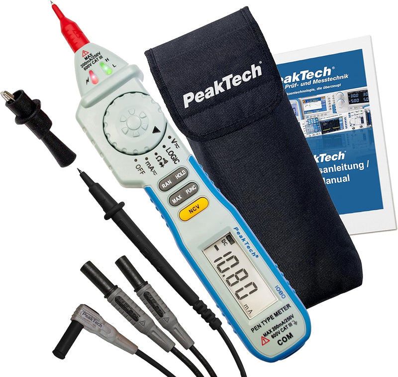 Digitales Stift-Multimeter, NCV Digitaler Spannungsprüfer mit LED-Anzeige, Voltmeter, elektronisches