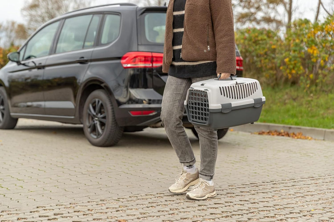 Trixie 39818 Transportbox Capri 1, XS: 32 × 31 × 48 cm, petrol/hellpetrol