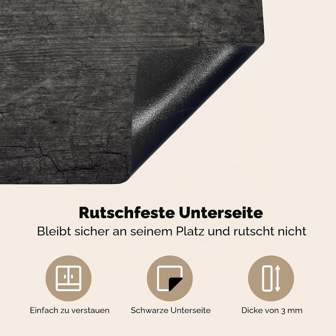 Herdabdeckplatte Einteilig Induktionsmatte Küche Abdeckung Ceranfeld Herd Abdeckplatte Deko Vinyl Ma