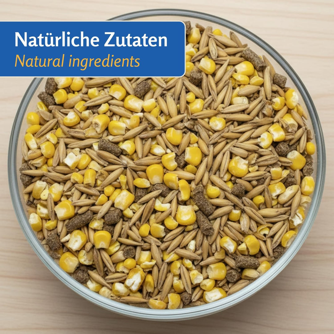 Leimüller Wildfutter 7 Rotwildfutter 25 kg - Für Herbst und Winter - Gentechnikfreies Rehfutter 25KG