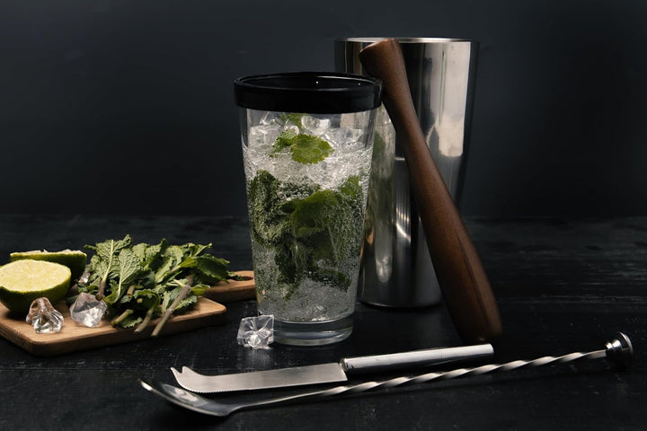 KitchenCraft Luxe Lounge Mojito-Cocktail, 4er-Set
