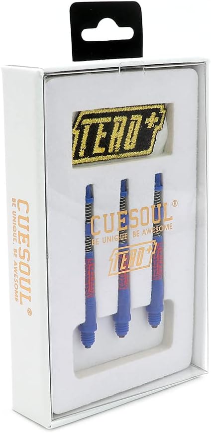 CUESOUL TERO+ AK7P Dart Shafts, Neues Double Direction Teleskop und Rotating Dart Flights System bla