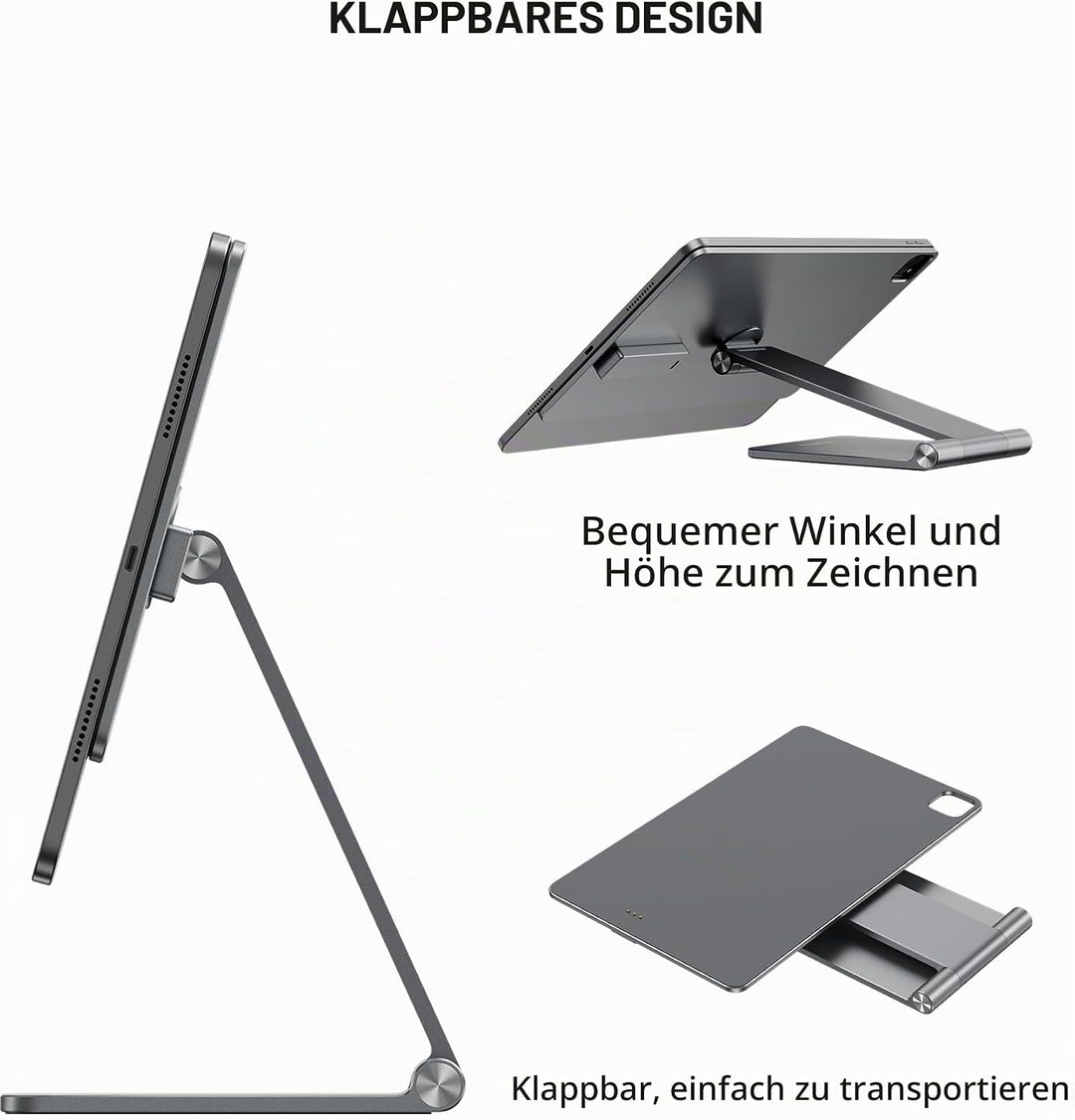 KU XU X33 PRO MAX Magnetische Ladestation und Ständer für Tablets iPad Pro M4 2024-11-Zoll, Nur für