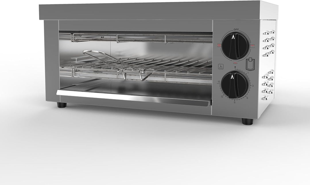 METRO Professional Toaster- / †berbackgerŠt GTO1002, Edelstahl, 49.2 x 28 x 24.4 cm, 2000 W, mit Koc