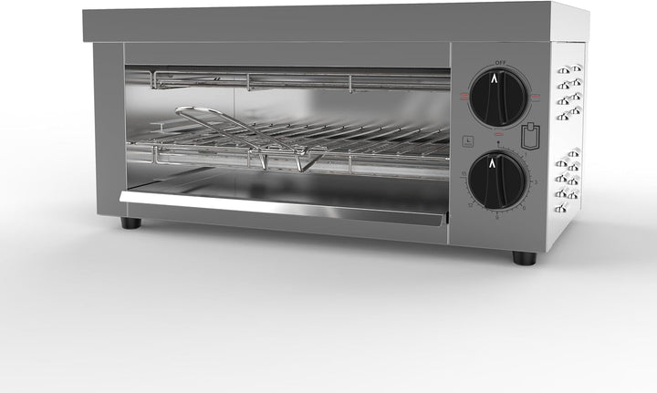 METRO Professional Toaster- / †berbackgerŠt GTO1002, Edelstahl, 49.2 x 28 x 24.4 cm, 2000 W, mit Koc