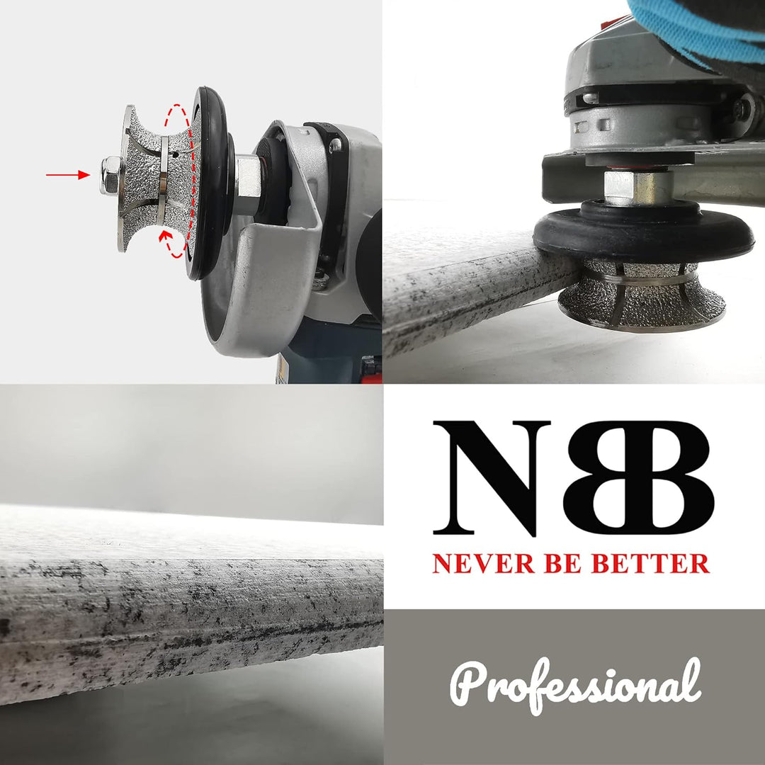 NBB Diamant-Profilscheibe Diamantfräser Fräsbohrer Trenn Reibahle Profilierungs-Bit für Porzellan Fl