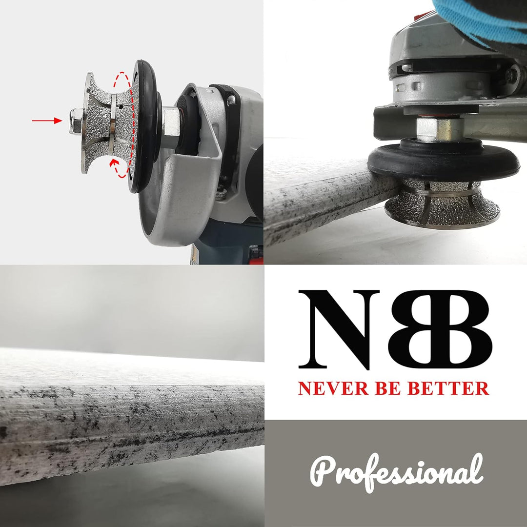 NBB Diamant-Profilscheibe Diamantfräser Fräsbohrer Trenn Reibahle Profilierungs-Bit für Porzellan Fl