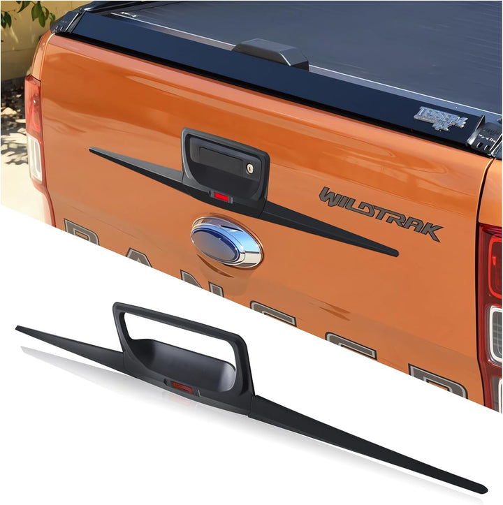 JHCHAN Heckklappenabdeckung Hintere Türgriffverkleidung für Ford Ranger Wildtrak T6 T7 T8 2012-2022