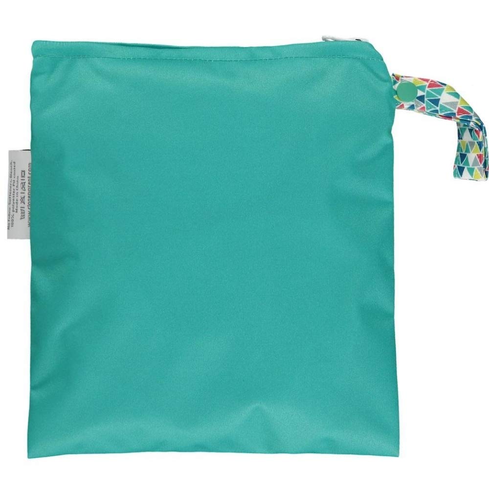Close Popin Wiederverwendbare Bambus-Tücher, 10 x waschbare Babytücher, 20 x 15 cm, Farben, extra we