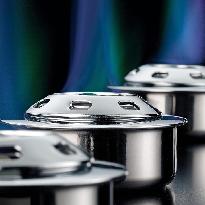 kela Käsefondue Rechaud mit Pastenbrenner NATURA, Metall Stövchen für Fondue verchromt, Brennpastenb