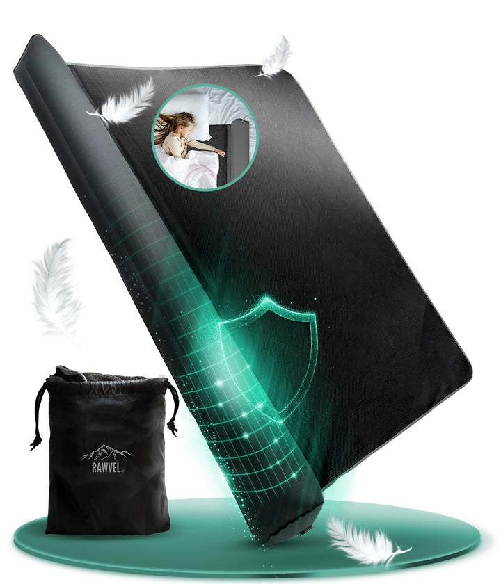 Rausfallschutz aufblasbar 180cm Light - [NEU 2025] - passend für alle Betten Zuhause & auf Reisen -