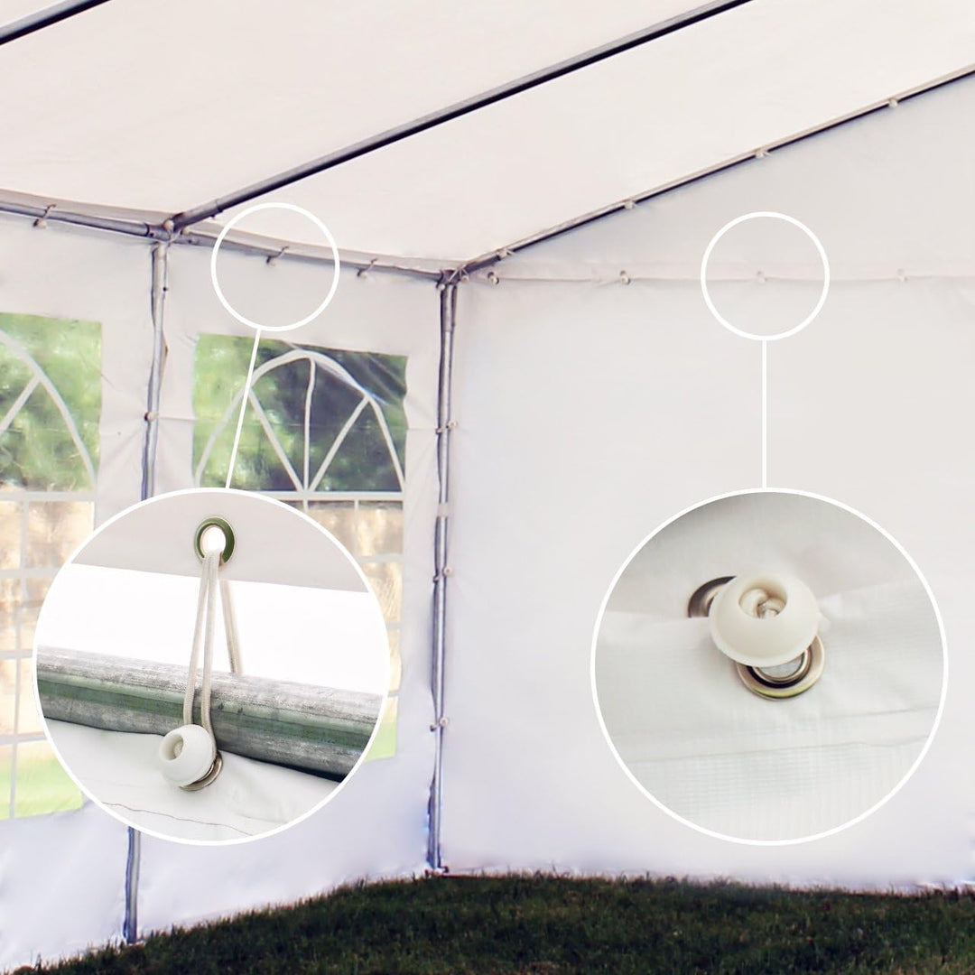 50 Stück Set Gummischlaufen Spanngummis zum Befestigen von Planen - Zeltgummis Expanderschlingen Bun