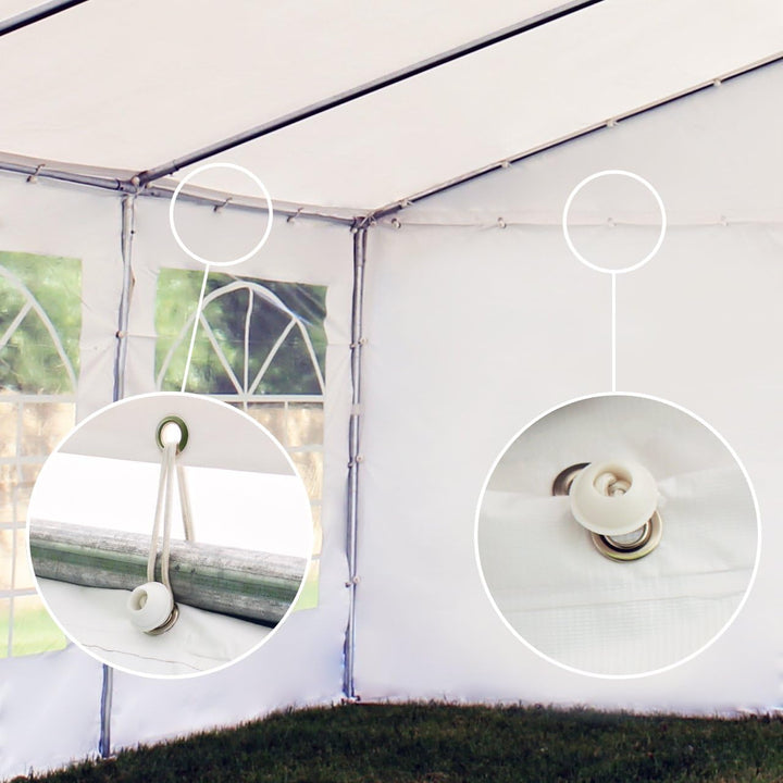 50 Stück Set Gummischlaufen Spanngummis zum Befestigen von Planen - Zeltgummis Expanderschlingen Bun