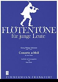 Konzert - A von Moll: für 3 Flöten