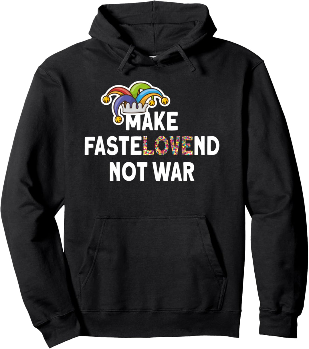 Make Fastelovend not war Peace Frieden Pullover Hoodie