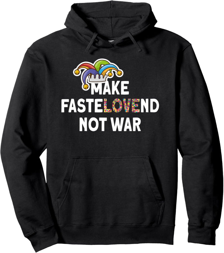 Make Fastelovend not war Peace Frieden Pullover Hoodie