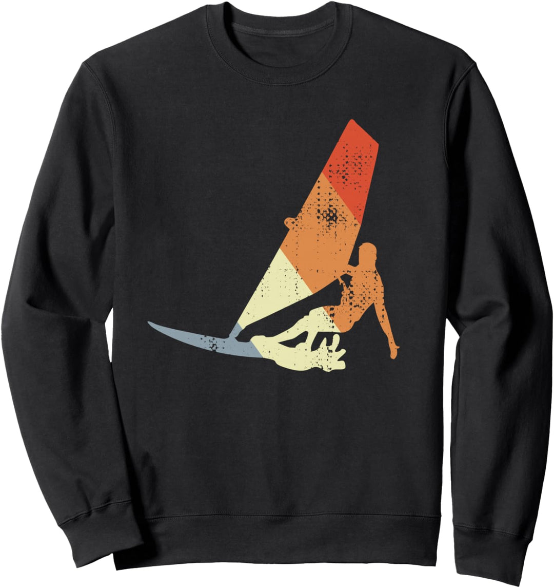 Vintage Windsurfer Wassersportler Windsurfing Sweatshirt