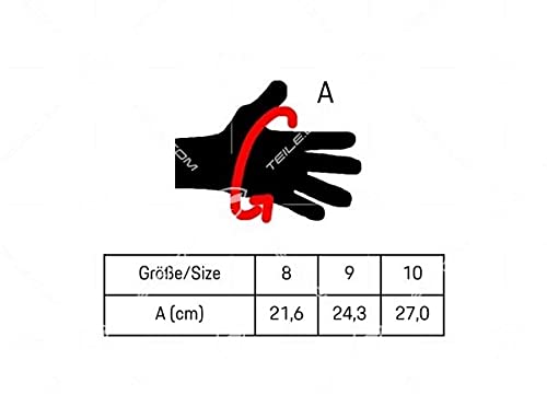 Teilecom - 1 Paar Räder Montage Handschuhe Grösse 9