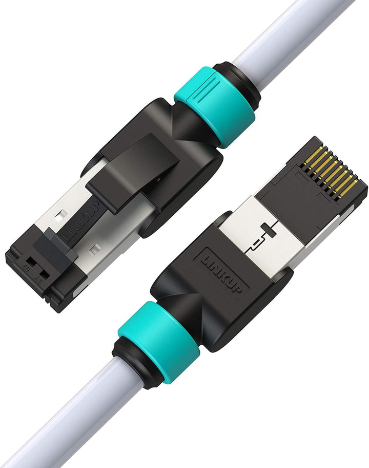 LINKUP - Getestet mit Versiv┃Cat7 Ethernet Patchkabel - 2280cm (1er Pack) 10G Doppelt geschirmt RJ45