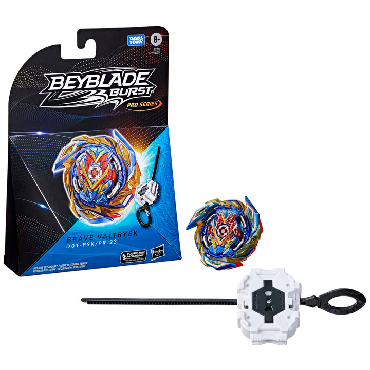 Beyblade Burst Pro Series Brave Valtryek Spinning Top Starter-Set, Angriffstyp, Spielzeug für Kinder