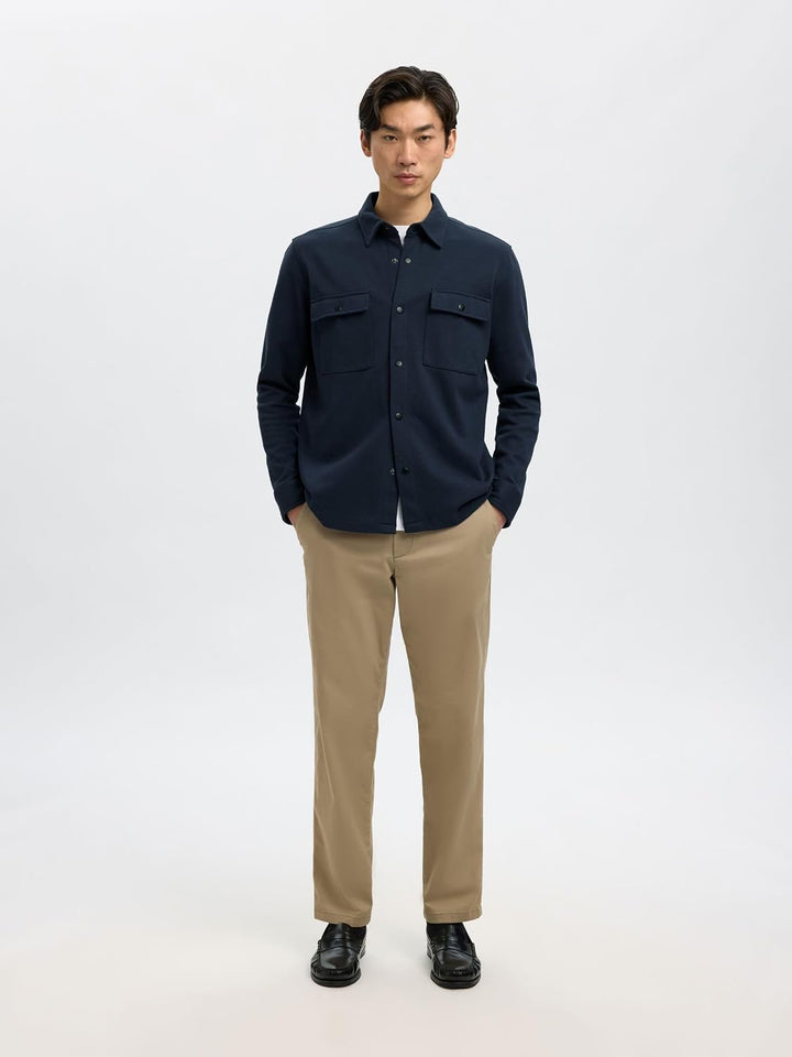 Selected Homme Male Overshirt Klassisches M Navy Blazer, M Navy Blazer