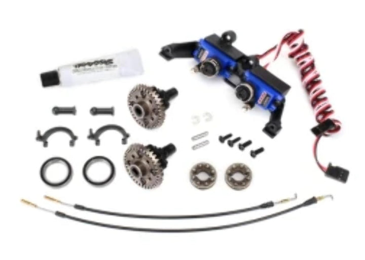 Traxxas 8195 Differential, Locking, v&h monitert mit T-Lock Kabeln