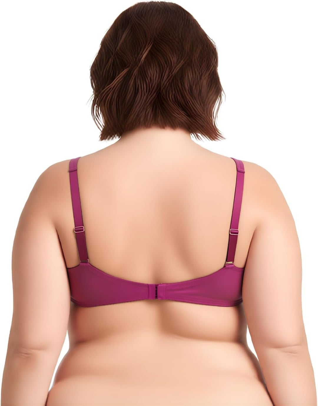 Curve Muse Übergrösse Ungefüttert Bügel Spitzen-BH mit gepolsterten Schultergurten-2er Pack 75B Blau