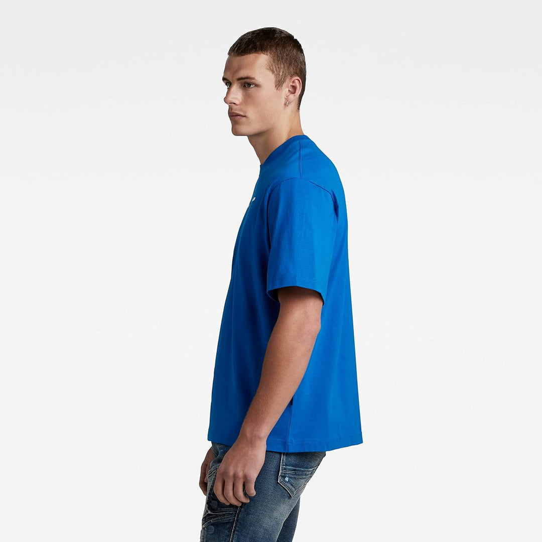 G-STAR Herren Unisex Boxy Base T-Shirt T-Shirts L Blau (Lapis Blue D23218-c336-d610), L Blau (Lapis