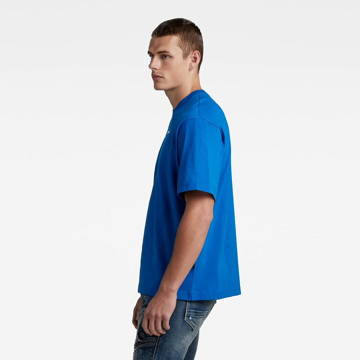 G-STAR Herren Unisex Boxy Base T-Shirt T-Shirts L Blau (Lapis Blue D23218-c336-d610), L Blau (Lapis