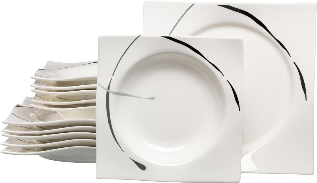 Ritzenhoff & Breker Tafelservice Dacapo, 12-teilig, Porzellangeschirr