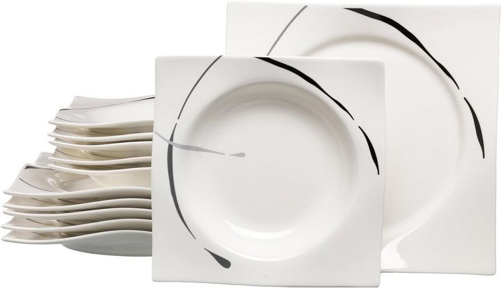 Ritzenhoff & Breker Tafelservice Dacapo, 12-teilig, Porzellangeschirr