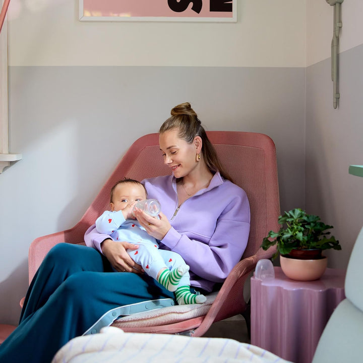 Bebeconfort Physio Air Care Glasflaschenset, Anti Colic Babyflaschen Glas, Für Neugeborene, Ab 0 Mon