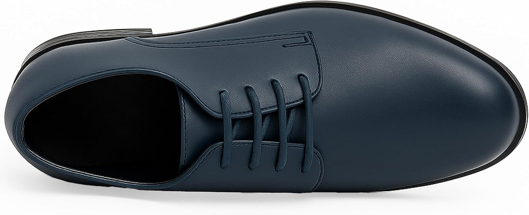 Festliche Matte Derby Schuhe zum Schnüren 22 EU Marineblau, 22 EU Marineblau