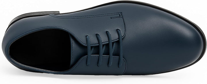 Festliche Matte Derby Schuhe zum Schnüren 22 EU Marineblau, 22 EU Marineblau