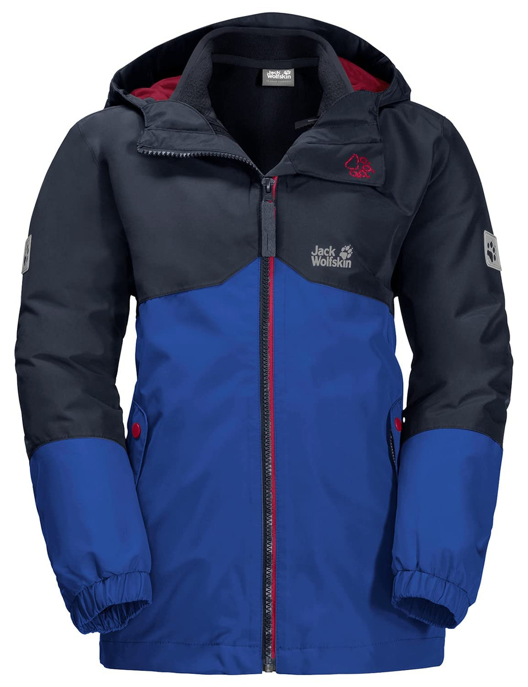Jack Wolfskin Jungen B Iceland 3in1 Jkt 3in1-jacke 92 Active Blue, 92 Active Blue