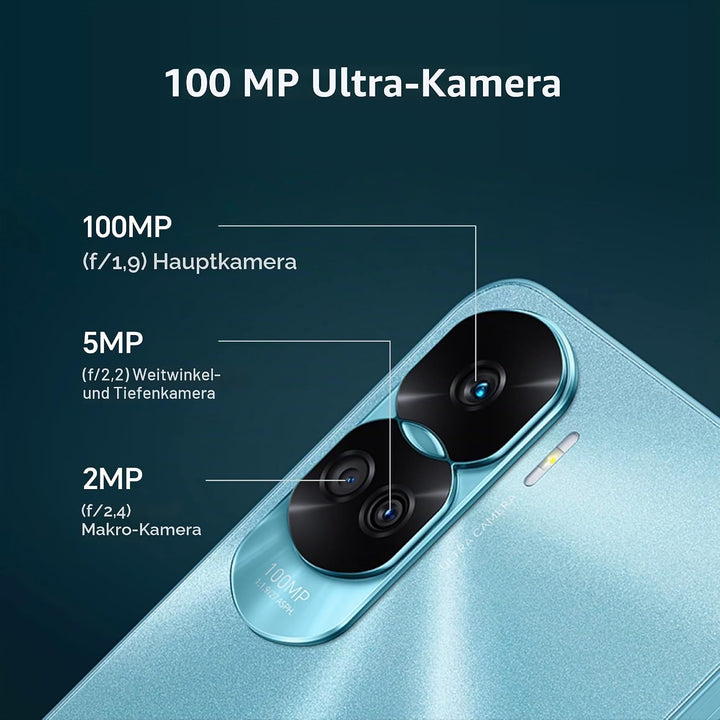 Honor 90 Lite 5G Dual Sim 8GB RAM 256GB - Silver EU HONOR 90 Lite Silber, HONOR 90 Lite Silber