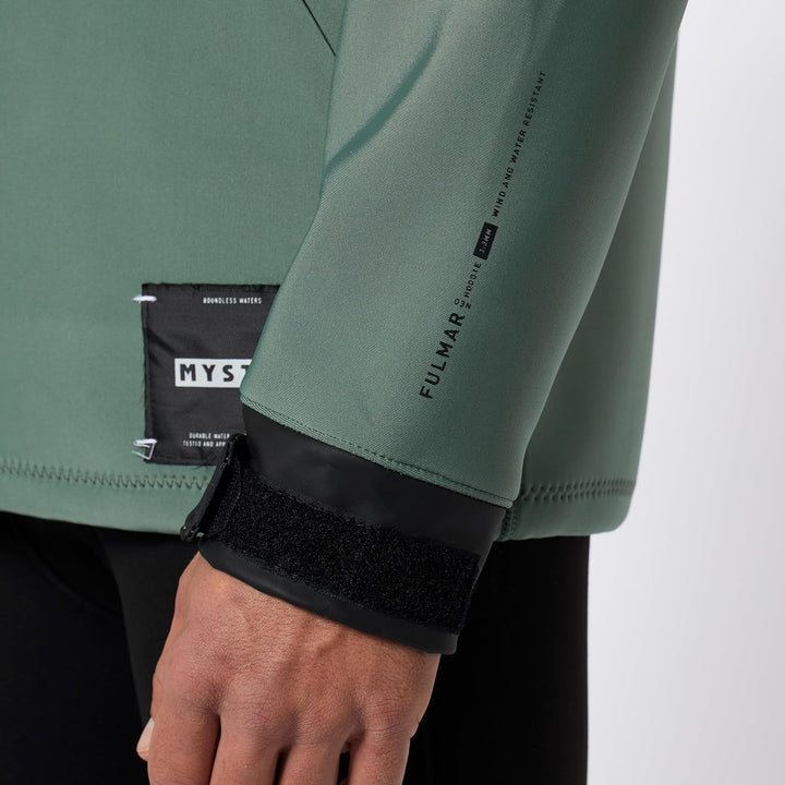 Mystic Mens Fulmar 3/2mm Neoprene Hoodie 35017.230320 - Dark Olive, S